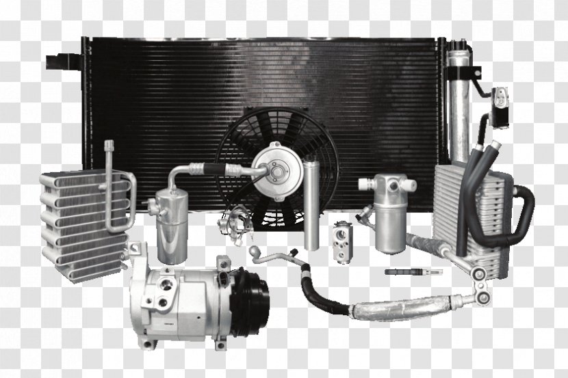 کولر گازی Compressor Engine Education IKCO Samand - Automotive Industry - Car Radiator Transparent PNG