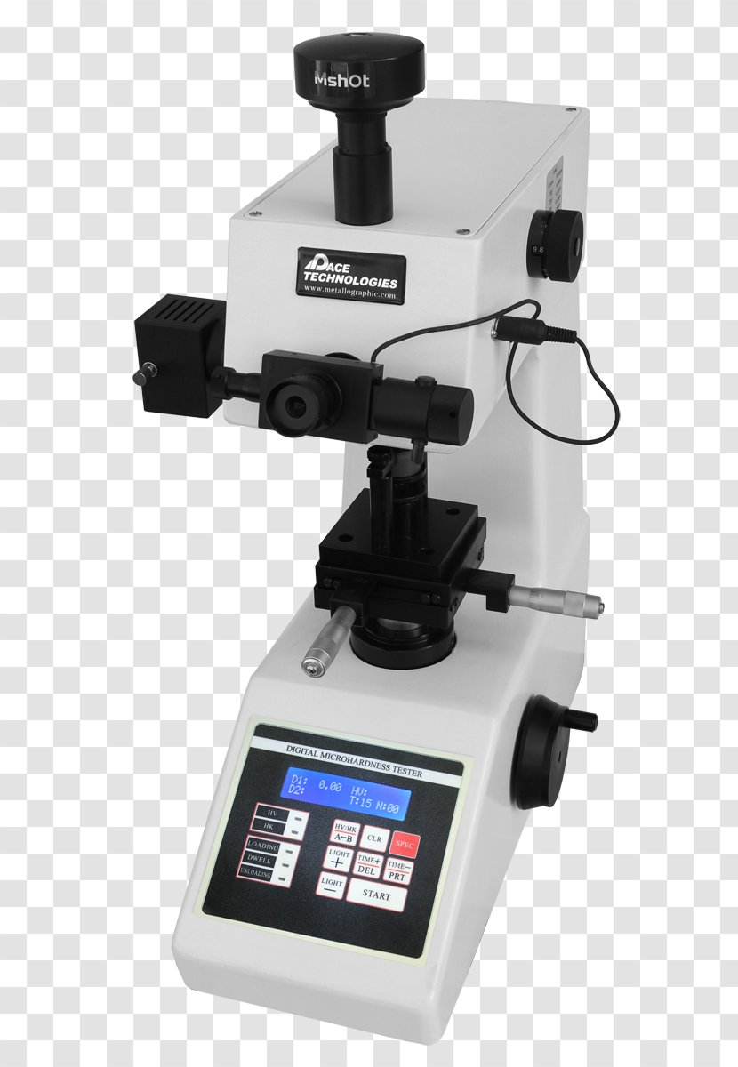 Microscope Metallography Vickers Hardness Test Brinell Scale - Metallurgy Transparent PNG