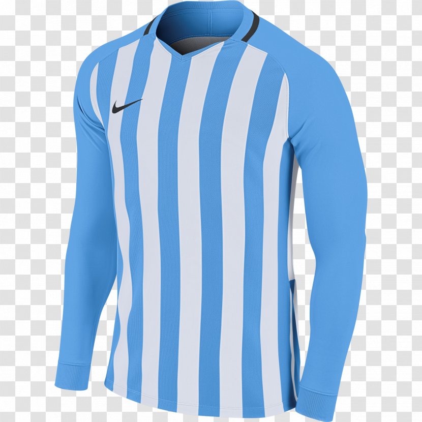 Jersey T-shirt Sleeve Nike - Azure - Soccer Transparent PNG