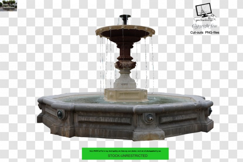 Fountain - Deviantart - Water Feature Transparent PNG