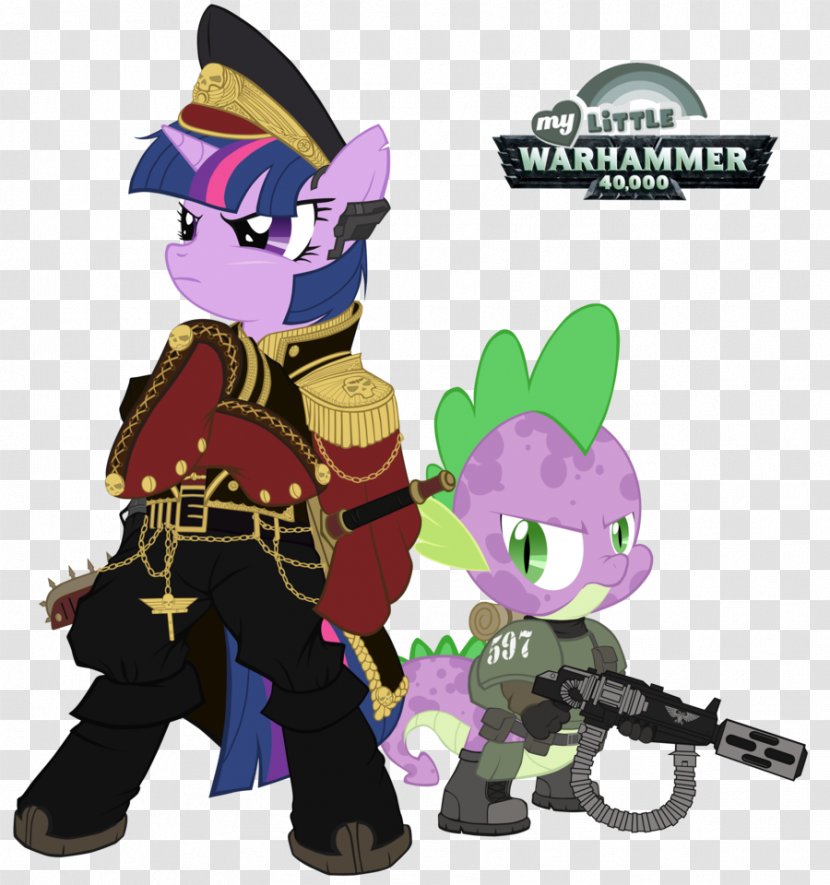 Warhammer 40,000 Pony Pinkie Pie Twilight Sparkle Horse - Imperial Guard Transparent PNG