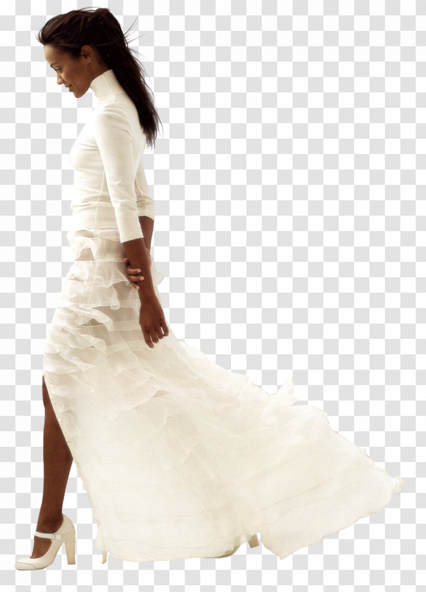 .net Waist Gown Shoulder - Trunk - White Woman Transparent PNG