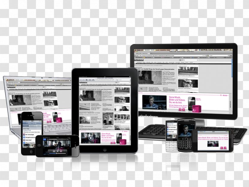 Responsive Web Design Development Page - Brand Transparent PNG