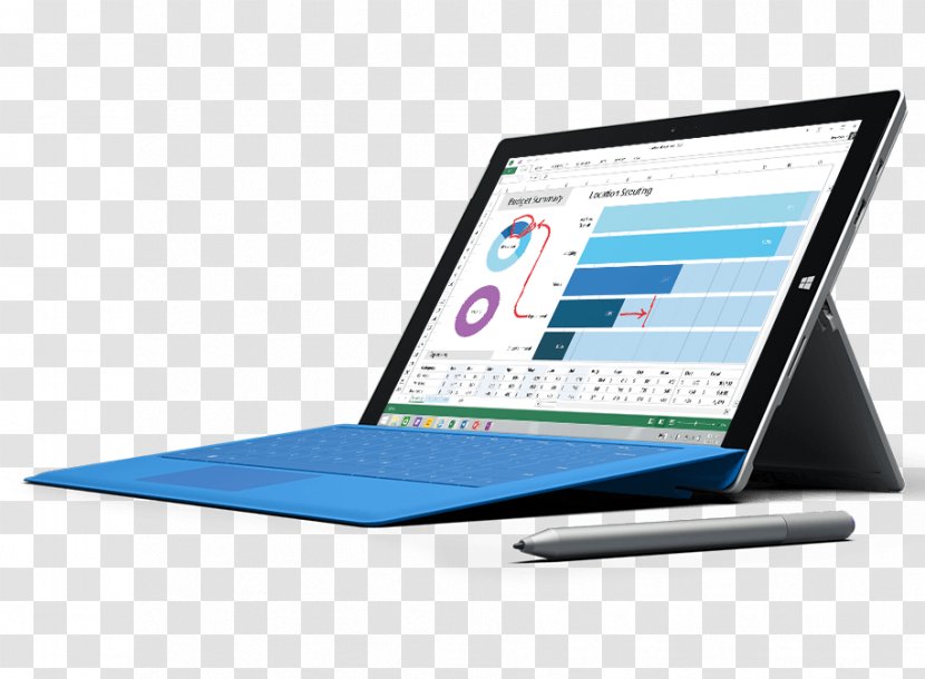 Surface Pro 3 Intel 4 - Microsoft Transparent PNG