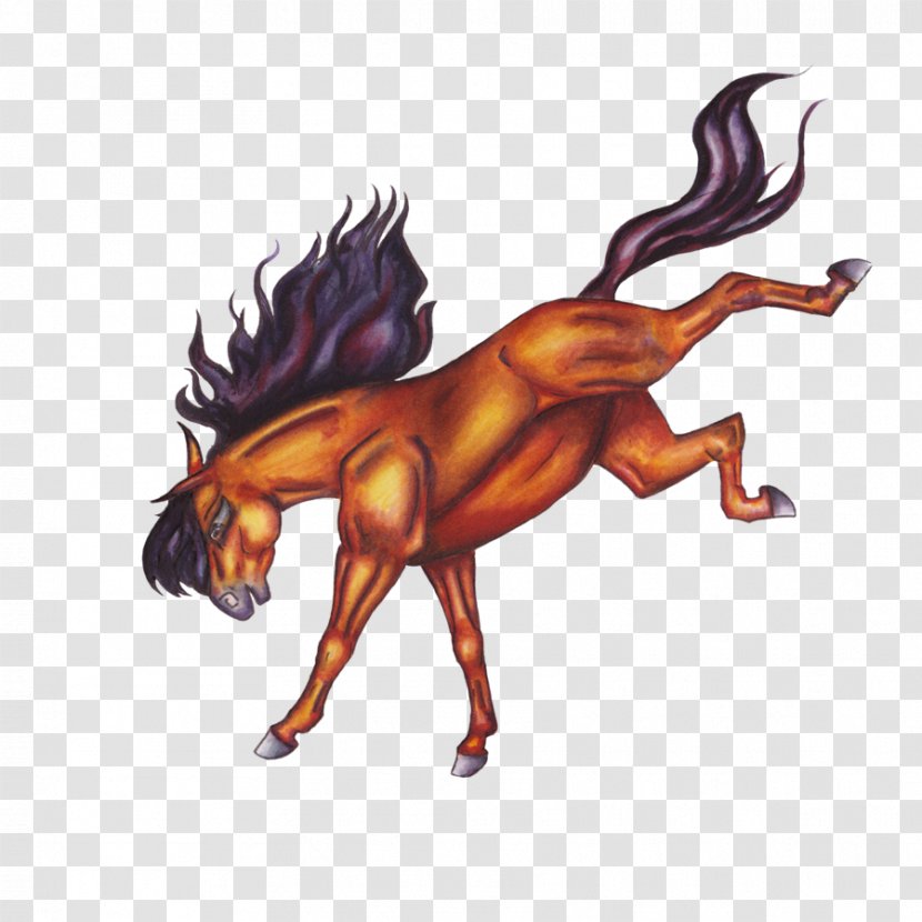 Mustang Legendary Creature Animal Mammal - Supernatural - Tapered Circle Transparent PNG