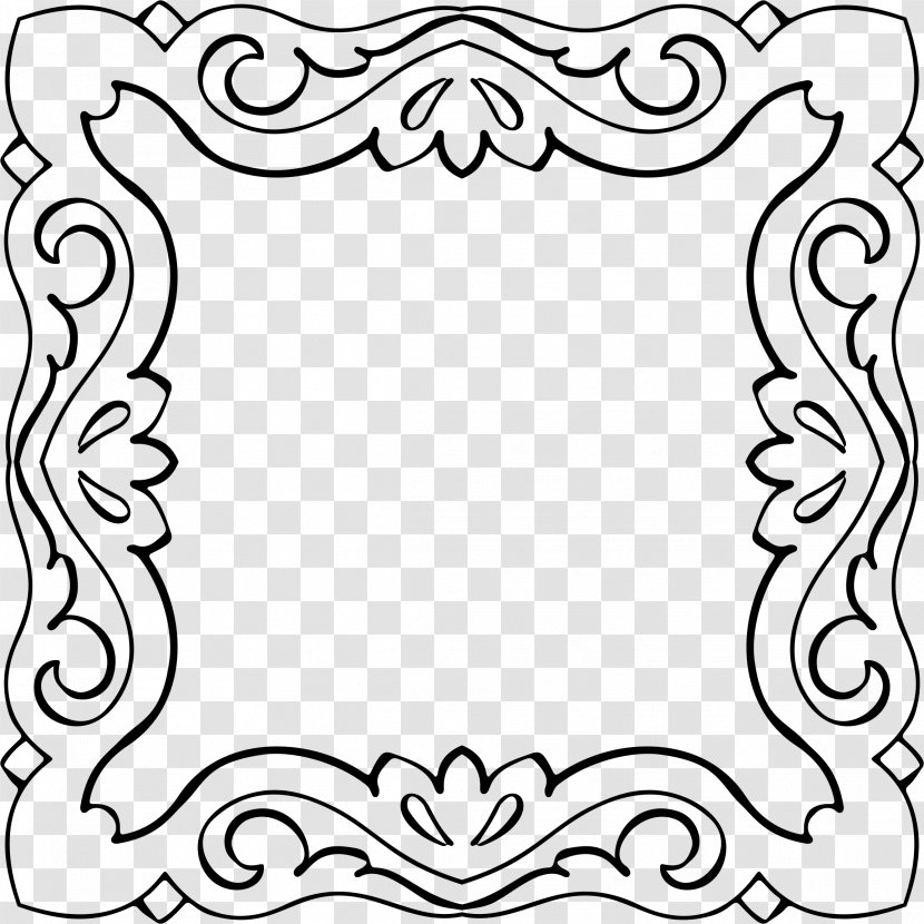 Picture Frames Clip Art - Frame - Square Transparent PNG