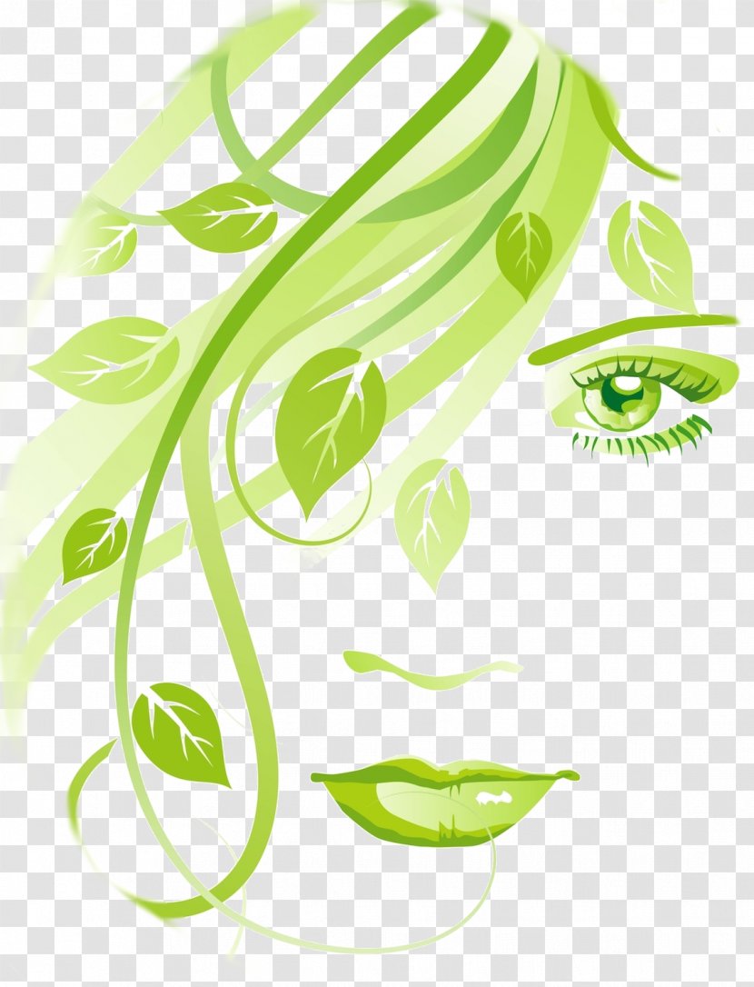 Graphic Design Art - Yellow - Green Leaves Transparent PNG