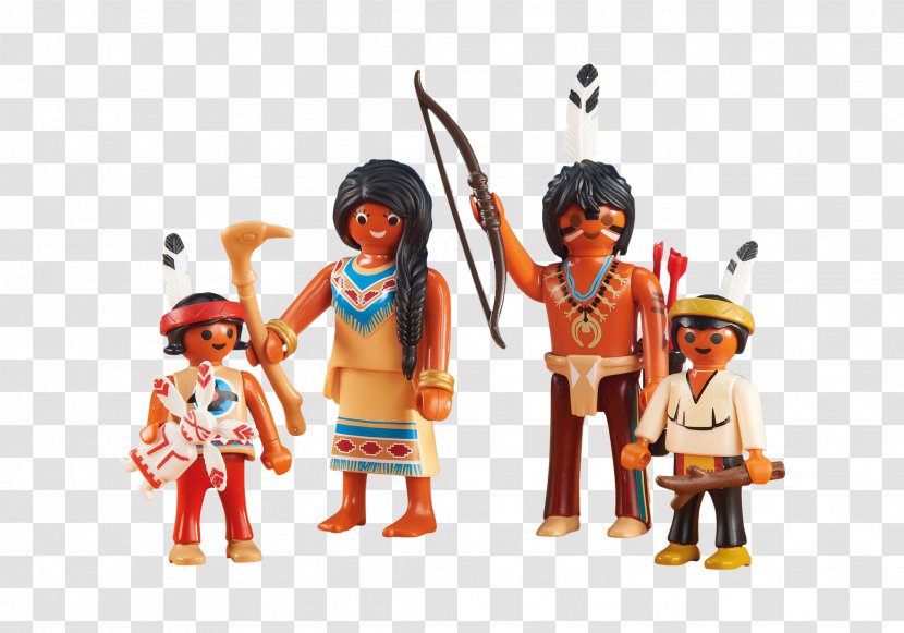 Playmobil Native Americans In The United States Toy Cowboy - Figurine - Indianer Transparent PNG