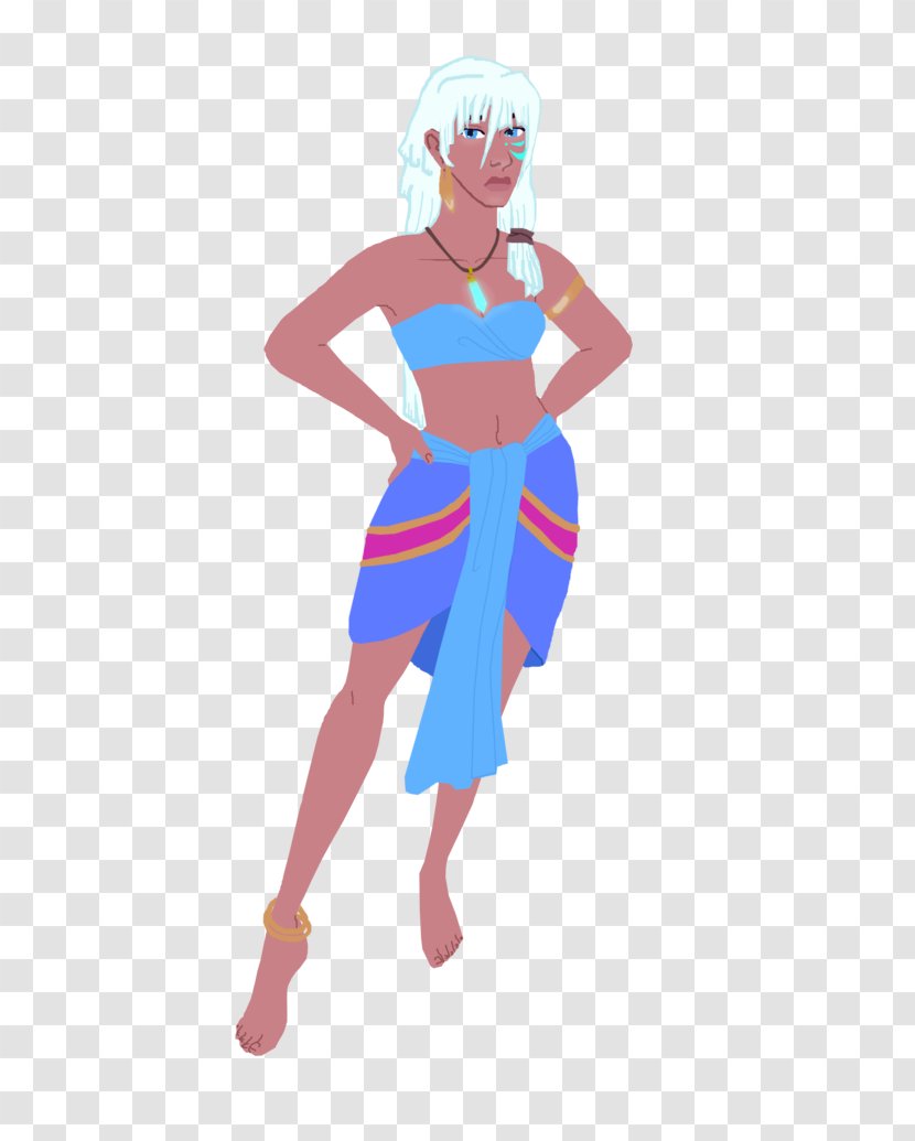 Princess 'Kida' Kidagakash Art Drawing Clip - Watercolor - Kida Transparent PNG