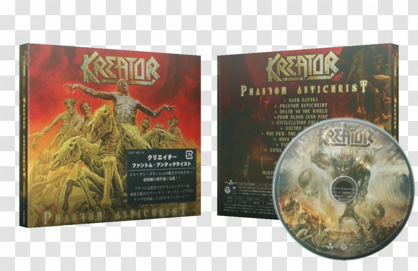 Kreator Phantom Antichrist Civilization Collapse United In Hate From Flood Into Fire Transparent PNG