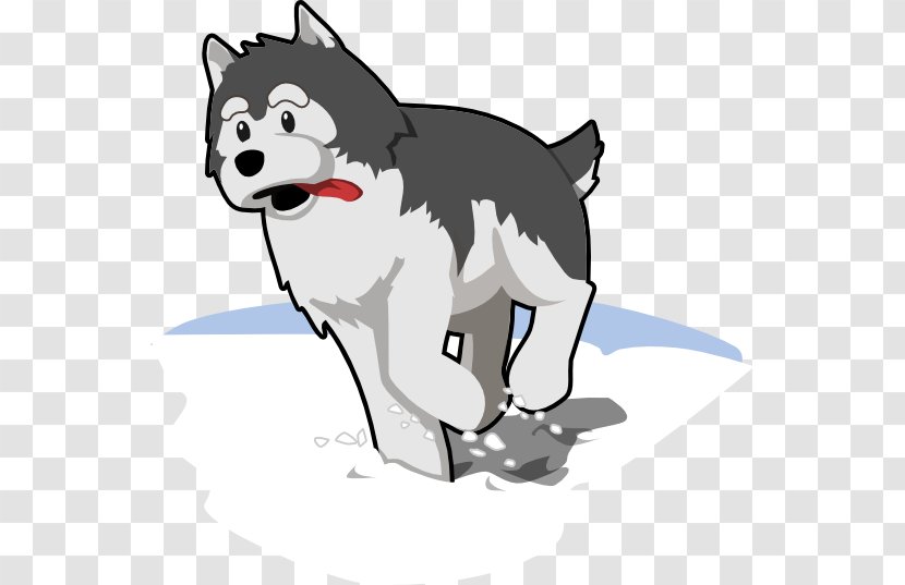 Siberian Husky Puppy Clip Art - Scalable Vector Graphics - Cliparts Transparent PNG