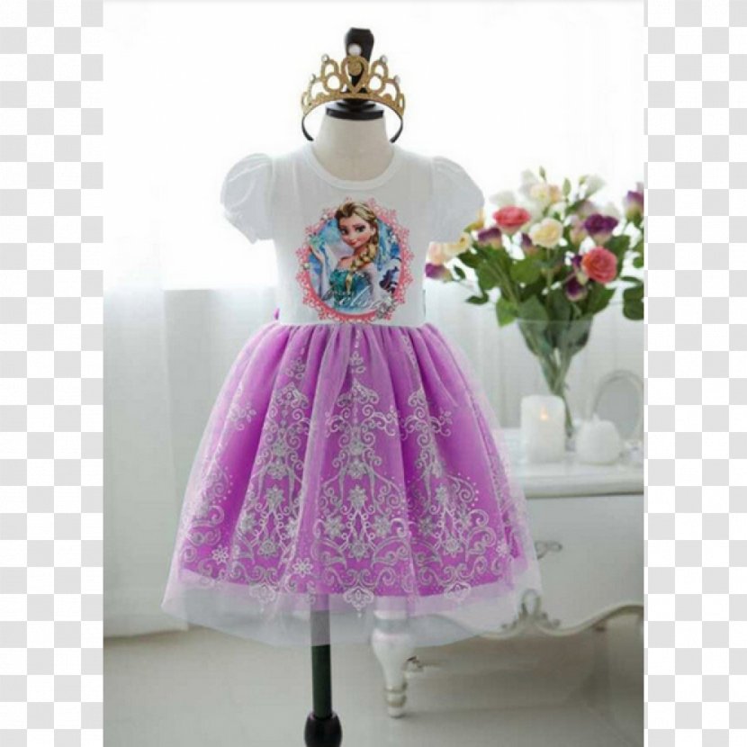 Elsa Anna Dress Clothing Costume Party Transparent PNG