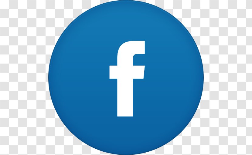 Blue Symbol Circle - Marketing - Fb Transparent PNG