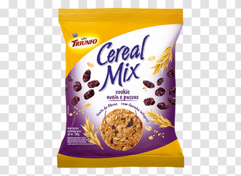 Breakfast Cereal Flavor Biscuit Cracker - Dark Chocolate Transparent PNG