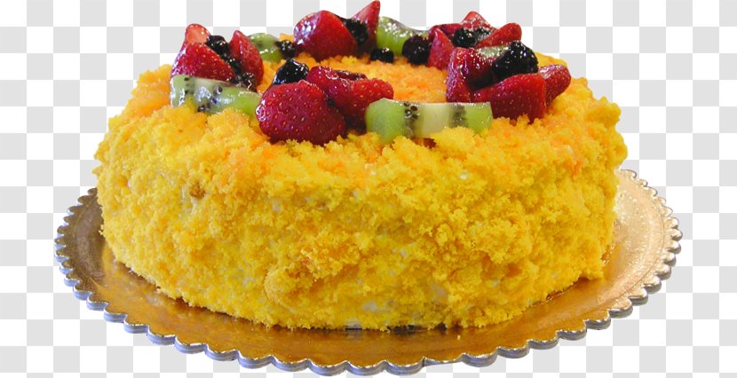 Sponge Cake Torte Fruitcake Mille-feuille Chocolate - Recipe - Mimosa Transparent PNG