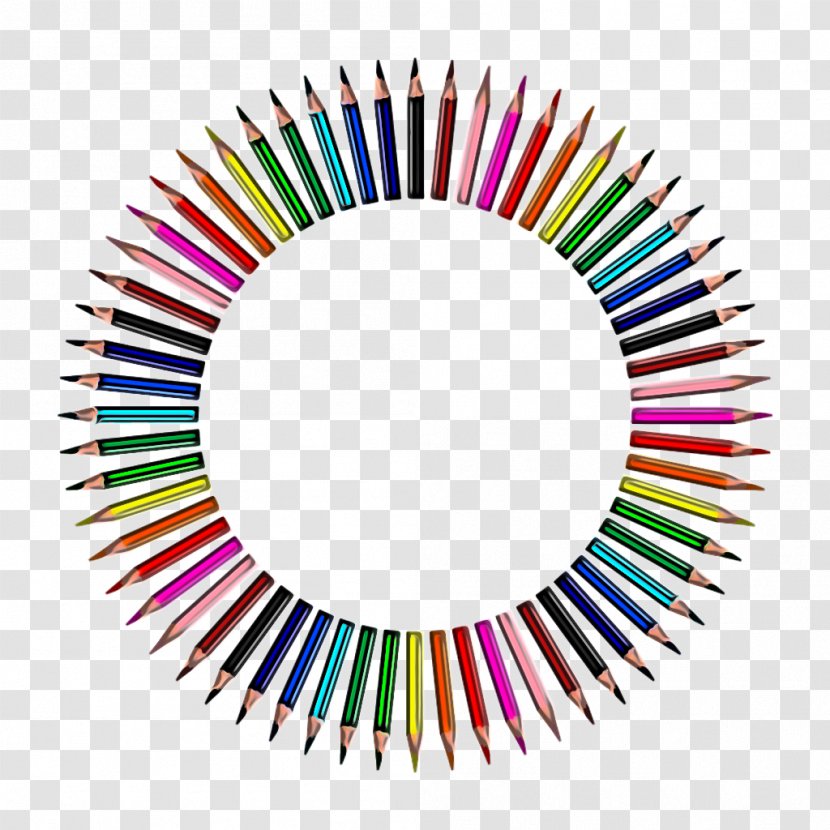 Pencil - Color - Sticker Transparent PNG