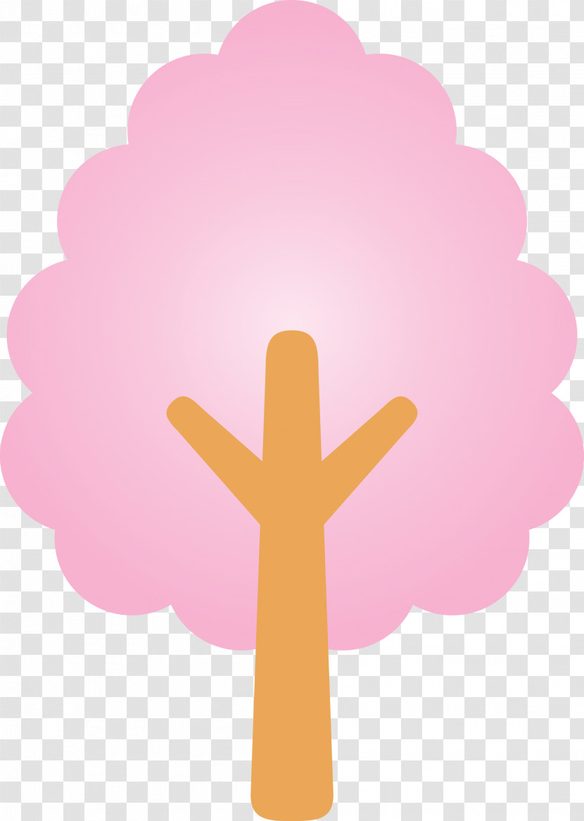 Pink Cross Cloud Symbol Religious Item Transparent PNG