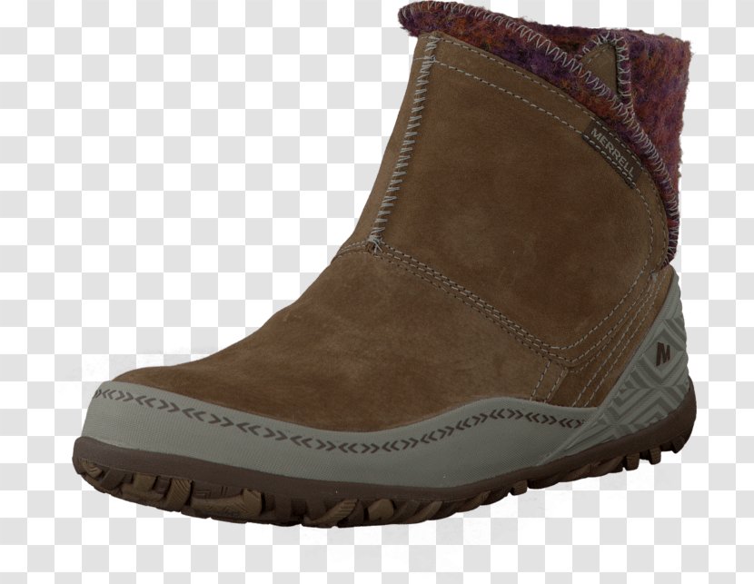 Snow Boot Suede Shoe Walking - Dark Earth Transparent PNG