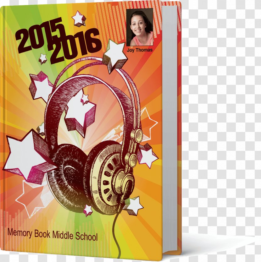 Audio Drawing Compact Disc Art - Yearbook Cover Transparent PNG