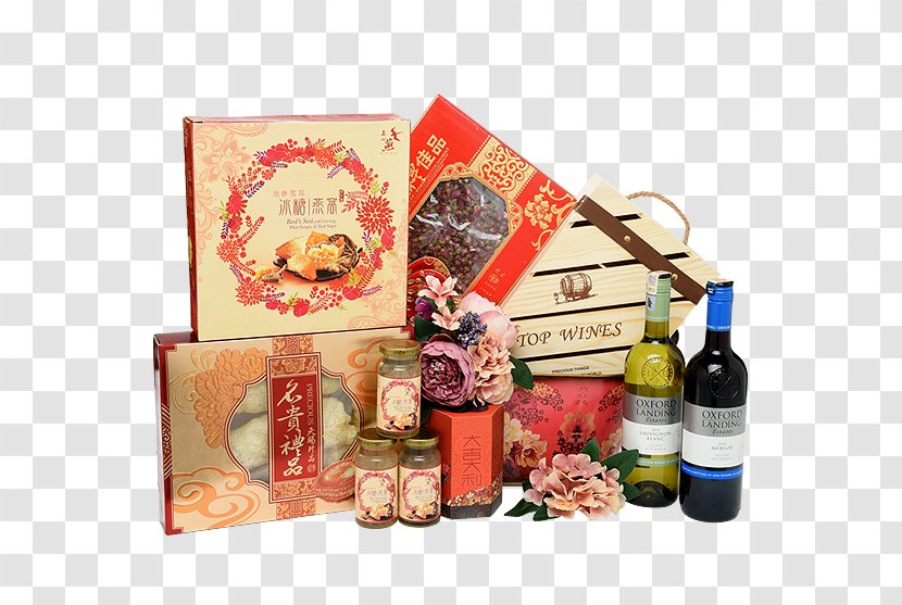 Mishloach Manot Wine Hamper - Box Transparent PNG