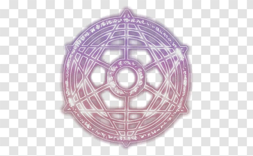 Magic Circle Hexagram Purple - Pattern - The Star Of David Transparent PNG