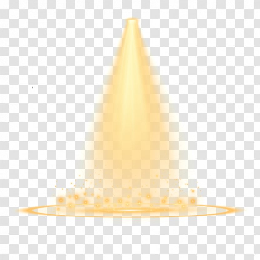Simulated Stage Lighting - Triangle Transparent PNG