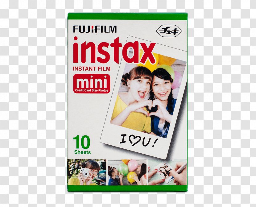 Photographic Film Fujifilm Instax Mini 9 Instant Camera - Text Transparent PNG