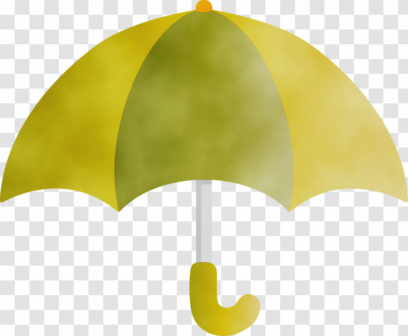 Yellow Leaf Plant Umbrella Shade Transparent PNG