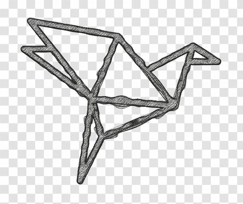 Art Icon Origami Bird Icon Handcraft Icon Transparent PNG