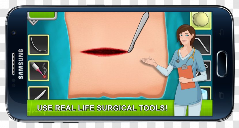Surgery Simulator Doctor Game Dentist - Electronics - Virtual Crazy DentistKids GamesAndroid Transparent PNG