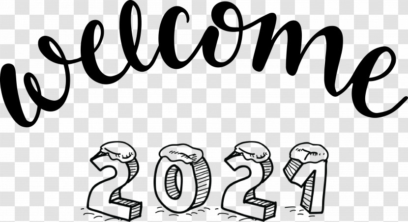 Welcome 2021 Year 2021 Year 2021 New Year Transparent PNG