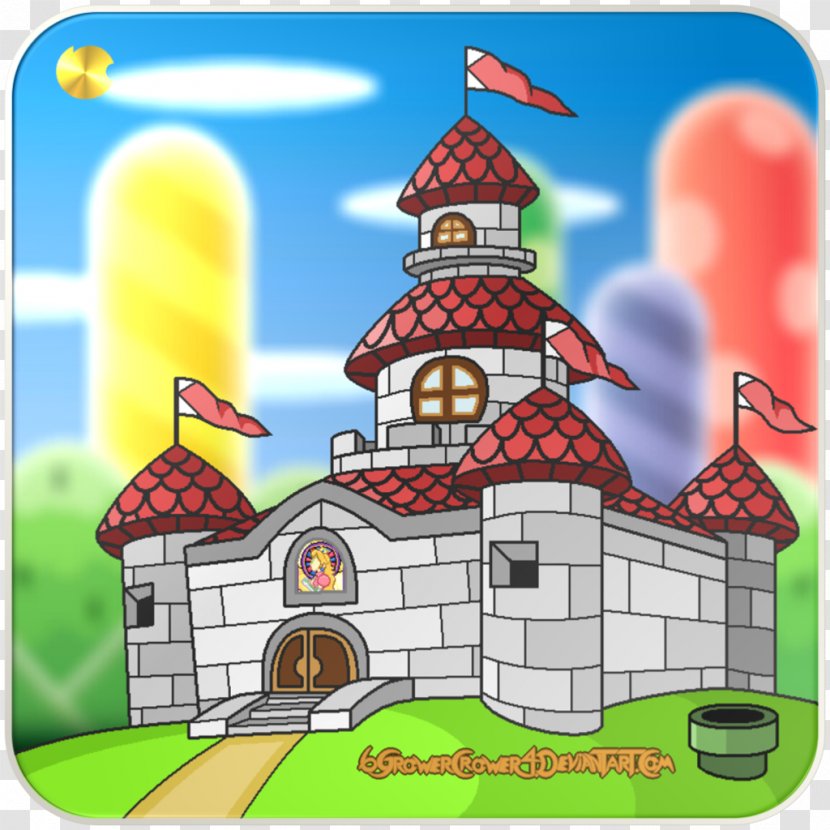 Princess Peach Super Mario Bros. Bowser & Luigi: Superstar Saga - El Castillo Transparent PNG