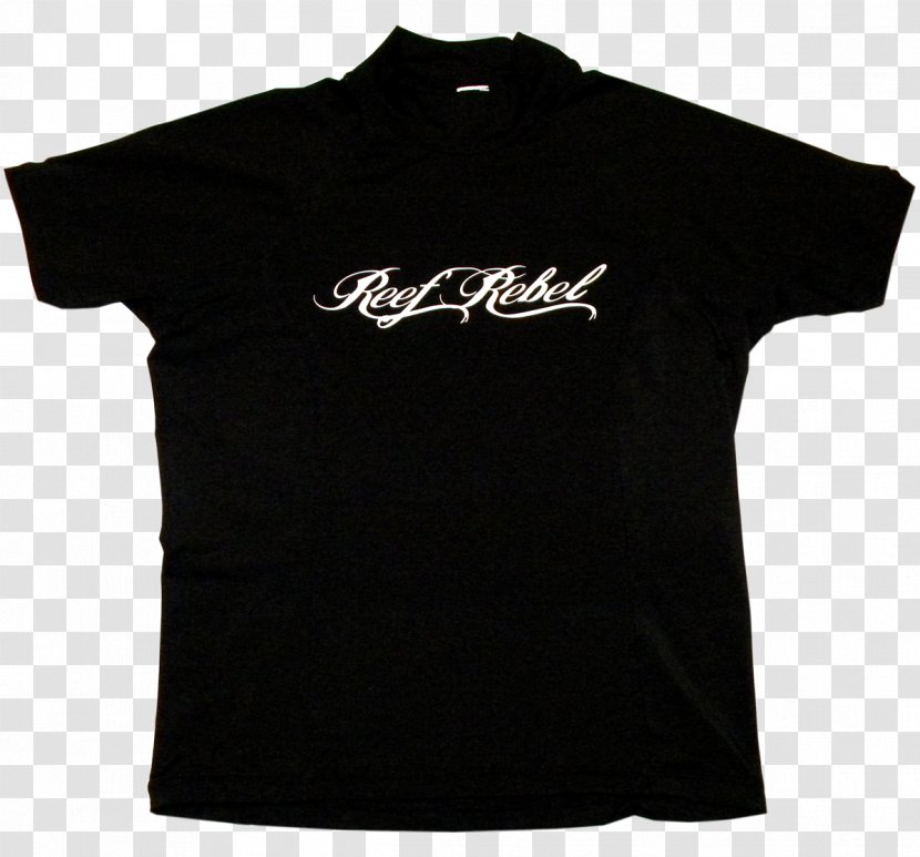 T-shirt Hoodie Clothing Sleeve - Black Transparent PNG