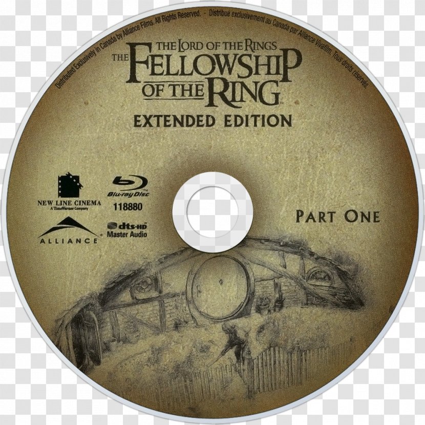 The Lord Of Rings Sketchbook Blu-ray Disc Motion Picture Trilogy: Exhibition Compact - Label - Dvd Transparent PNG