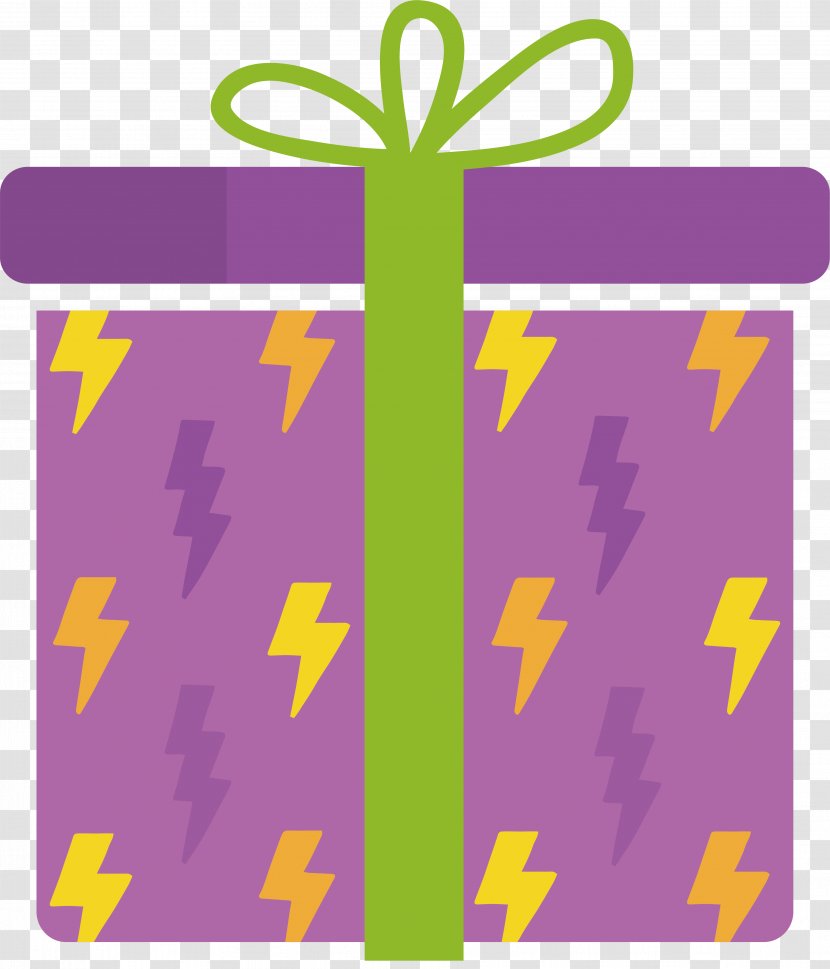 Purple Gift Box Design - Gratis - Area Transparent PNG