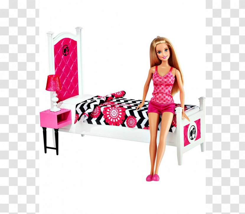 Bedroom Furniture Sets Barbie Table - Mattel Transparent PNG