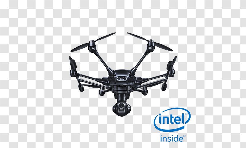 Yuneec International Typhoon H Intel RealSense Unmanned Aerial Vehicle Camera - Drones Transparent PNG