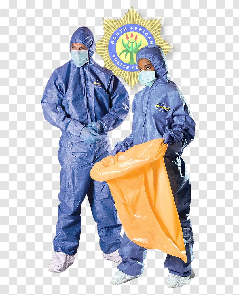 South African Police Service Forensic Science Services - Job - Coverall Transparent PNG