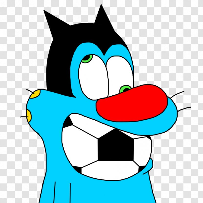 Oggy Drawing Adventure Time Cartoon - Football - Cockroach Transparent PNG