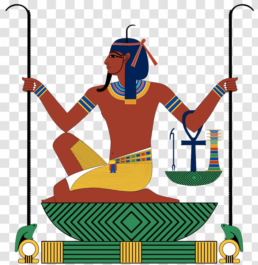 Lotus Chalice Ancient Egypt Heh Deity Seshat - Nu - Cliparts Transparent PNG