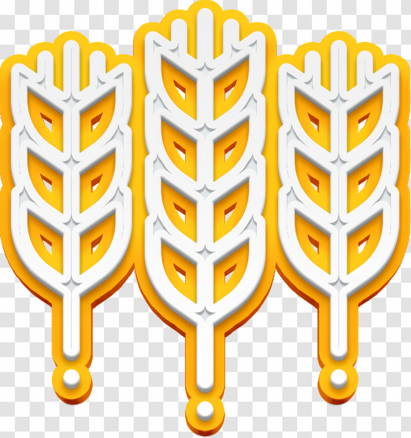 Wheat Icon Farming Icon Transparent PNG