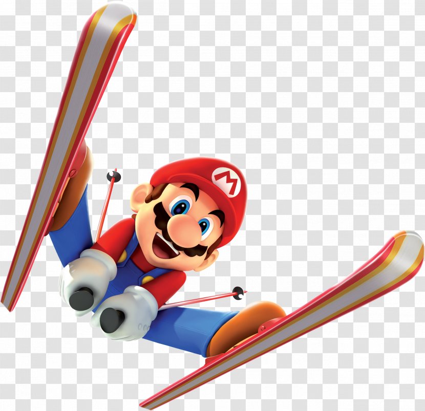 Mario & Sonic At The Olympic Games Rio 2016 Winter 2010 Olympics - Skiing Transparent PNG