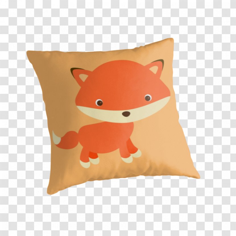Throw Pillows Cushion Whiskers Snout - Pillow - Fox Material Transparent PNG