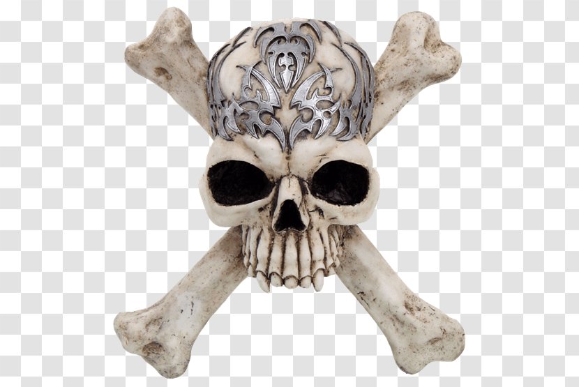 Skull And Crossbones Bones Human Symbolism - Figurine - Viking Transparent PNG
