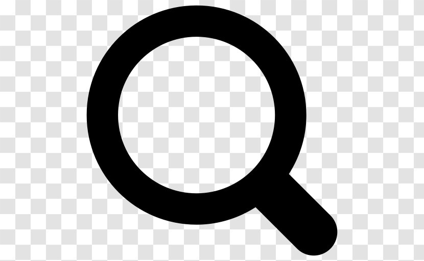 Magnifying Glass Symbol - Search Box - Oval Transparent PNG