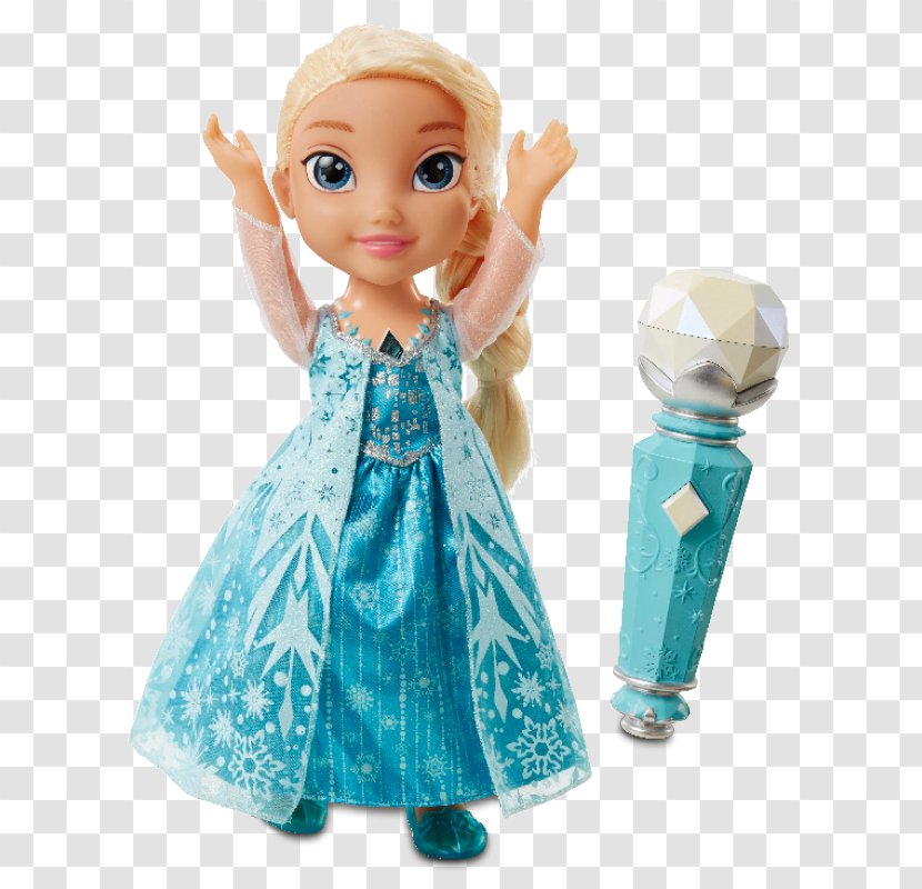 Disney Frozen Sing-A-Long Elsa Toy Singing - Song Transparent PNG