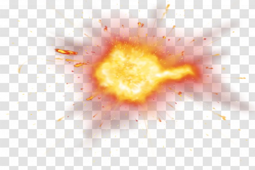 Yellow Circle Sky Wallpaper - Explosion - The Universe Explodes Dust Splash Transparent PNG