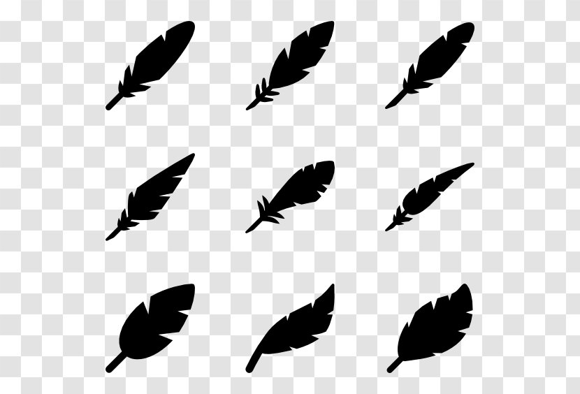 Feather Bird Clip Art - Leaf - Feathers Vector Transparent PNG