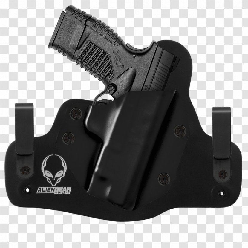 Springfield Armory Gun Holsters Alien Gear Firearm Kydex - Glock Gesmbh - Weapon Transparent PNG