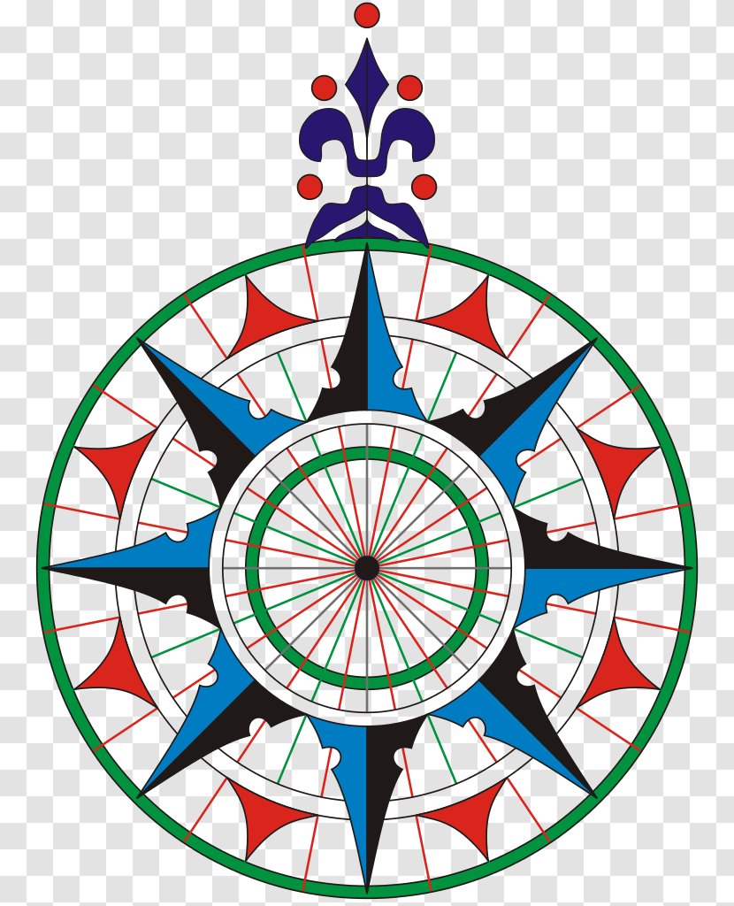 North Compass Rose Wind Clip Art - Template Transparent PNG